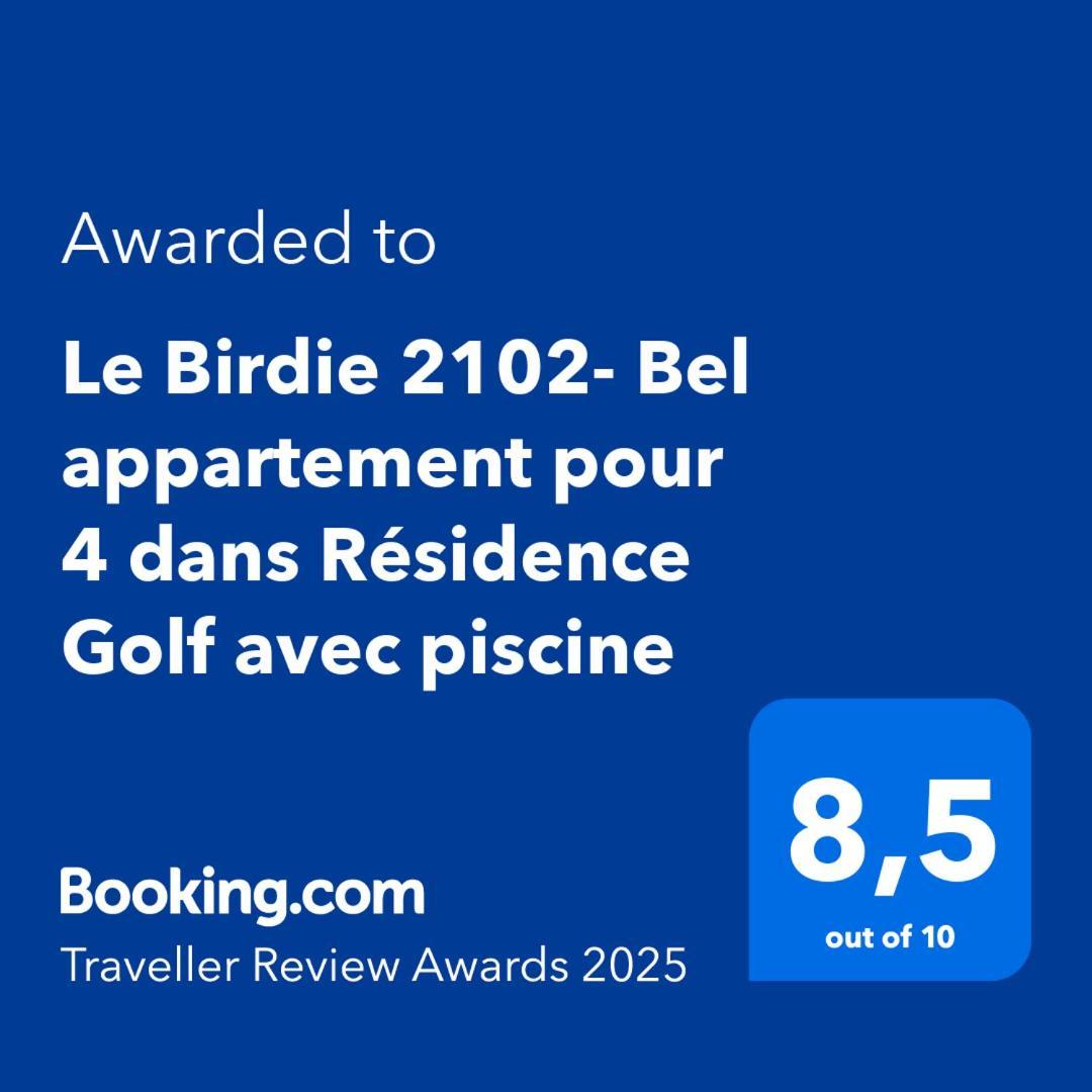 Le Birdie 2102- Bel Appartement Pour 4 Dans Residence Golf Avec Piscine Deauville Bagian luar foto